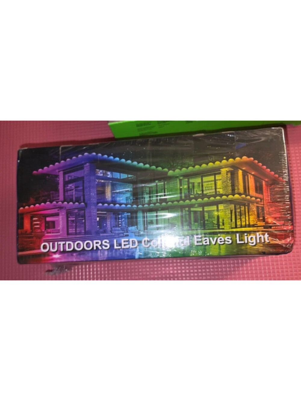 150FT OUTDOORS RGB LED COLORFUL EAVES LIGHT WATERPROOF HOLIDAY STRIP LIGHTS NEW